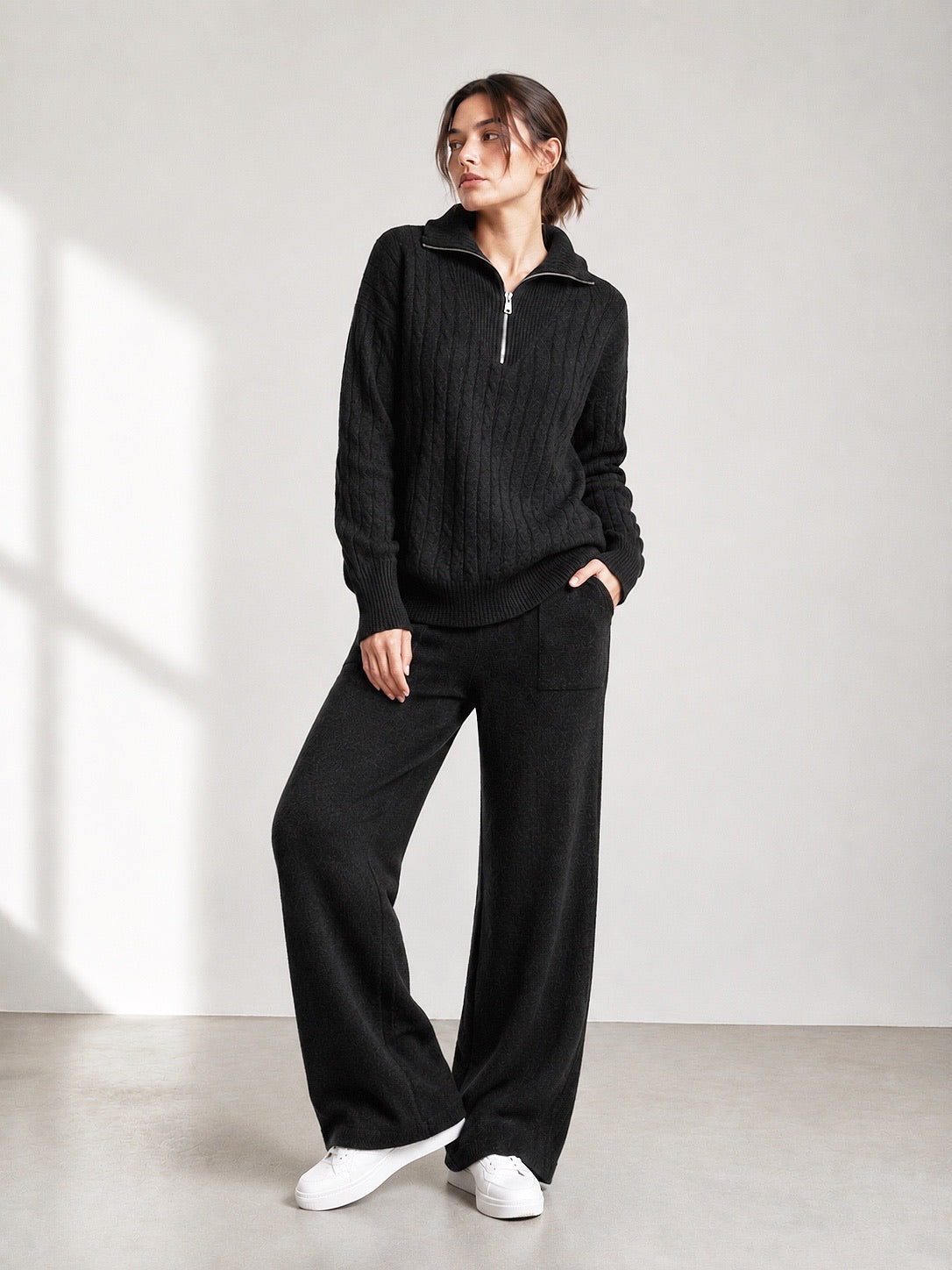 A357- Conjunto Sweater y Pantalón