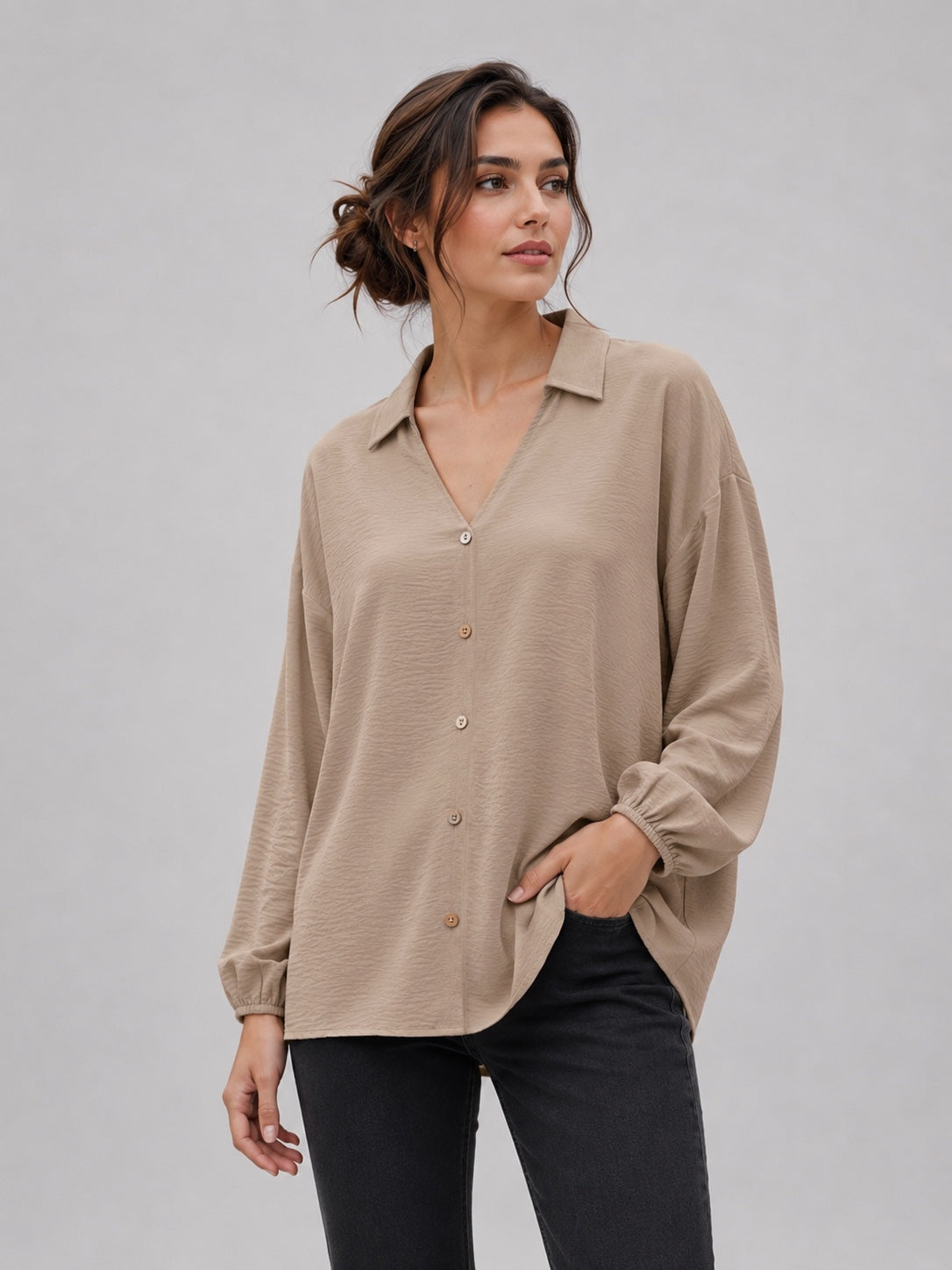 A282 - Blusa Cuello V
