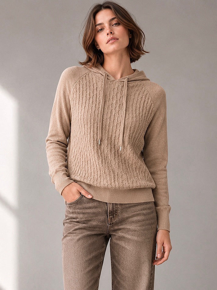 A347- Sweater con gorro
