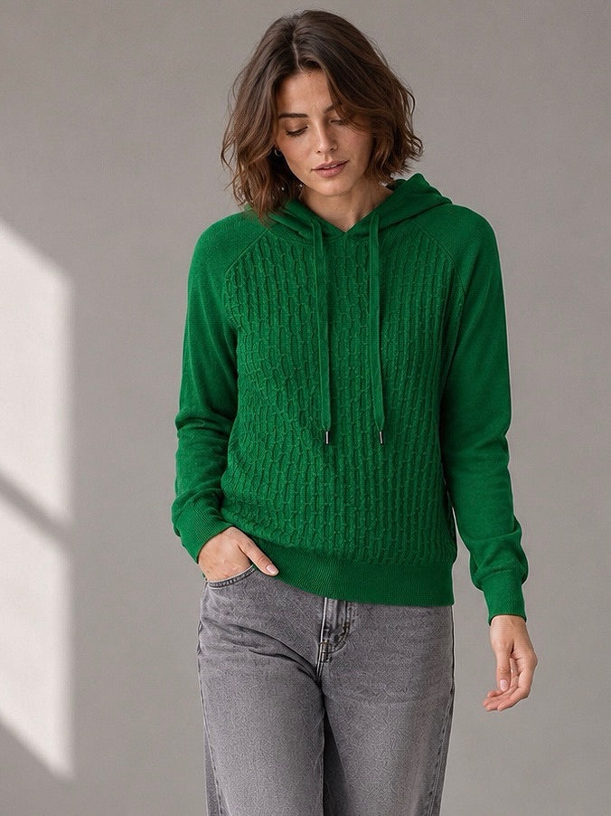 A347- Sweater con gorro