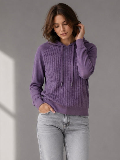 A347- Sweater con gorro