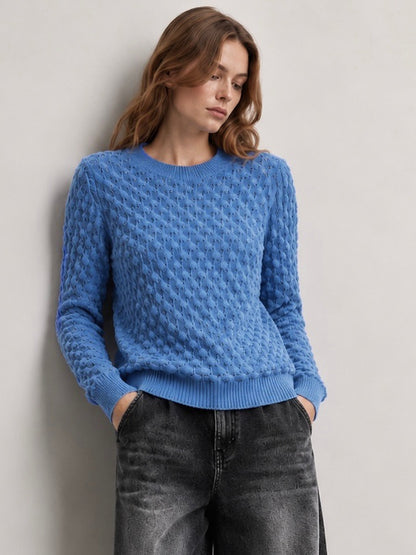 A216 - Sweater de Lana Texturizado
