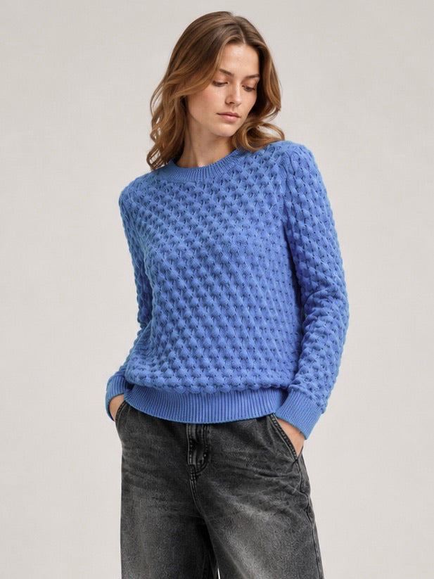 A216 - Sweater de Lana Texturizado