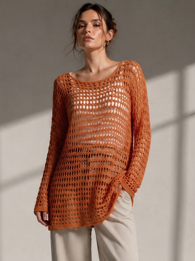 A249 -Sweater Calado de hilo