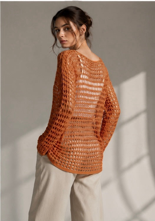 A249 -Sweater Calado de hilo