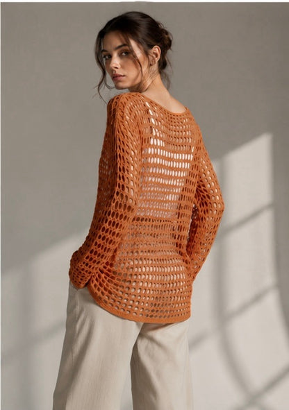 A249 -Sweater Calado de hilo