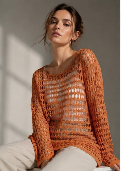 A249 -Sweater Calado de hilo
