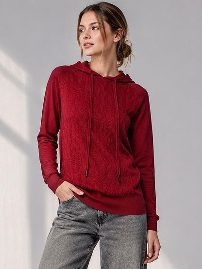 A348- Sweater con gorro