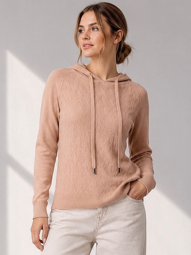 A348- Sweater con gorro