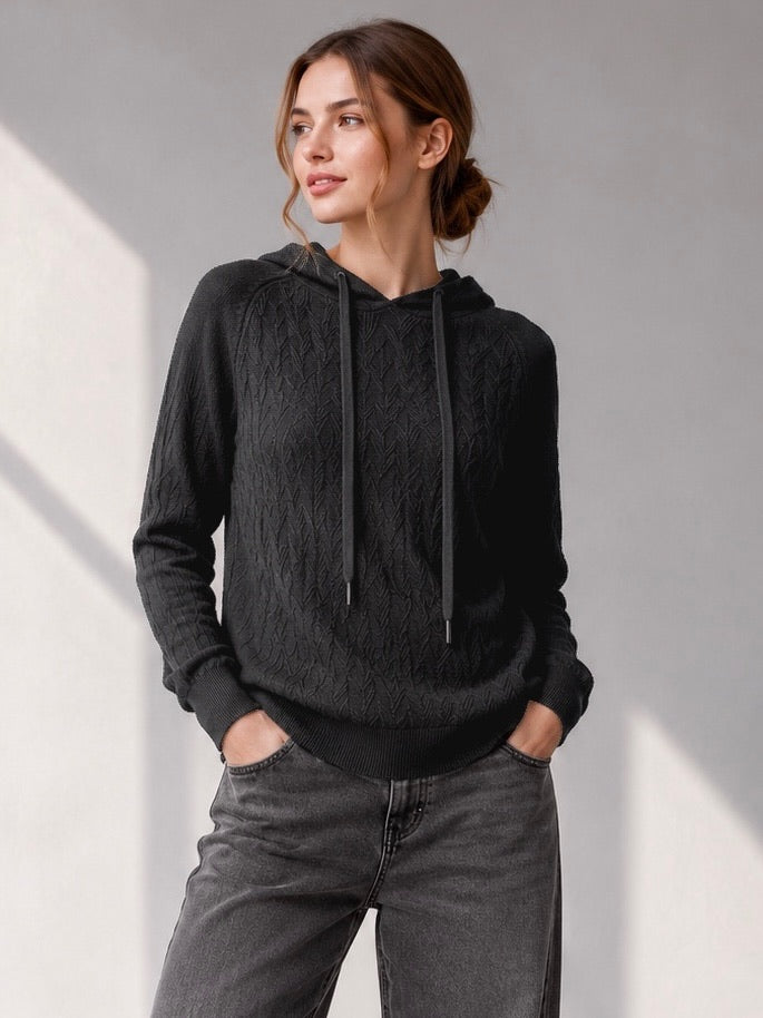 A348- Sweater con gorro