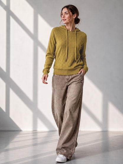 A348- Sweater con gorro