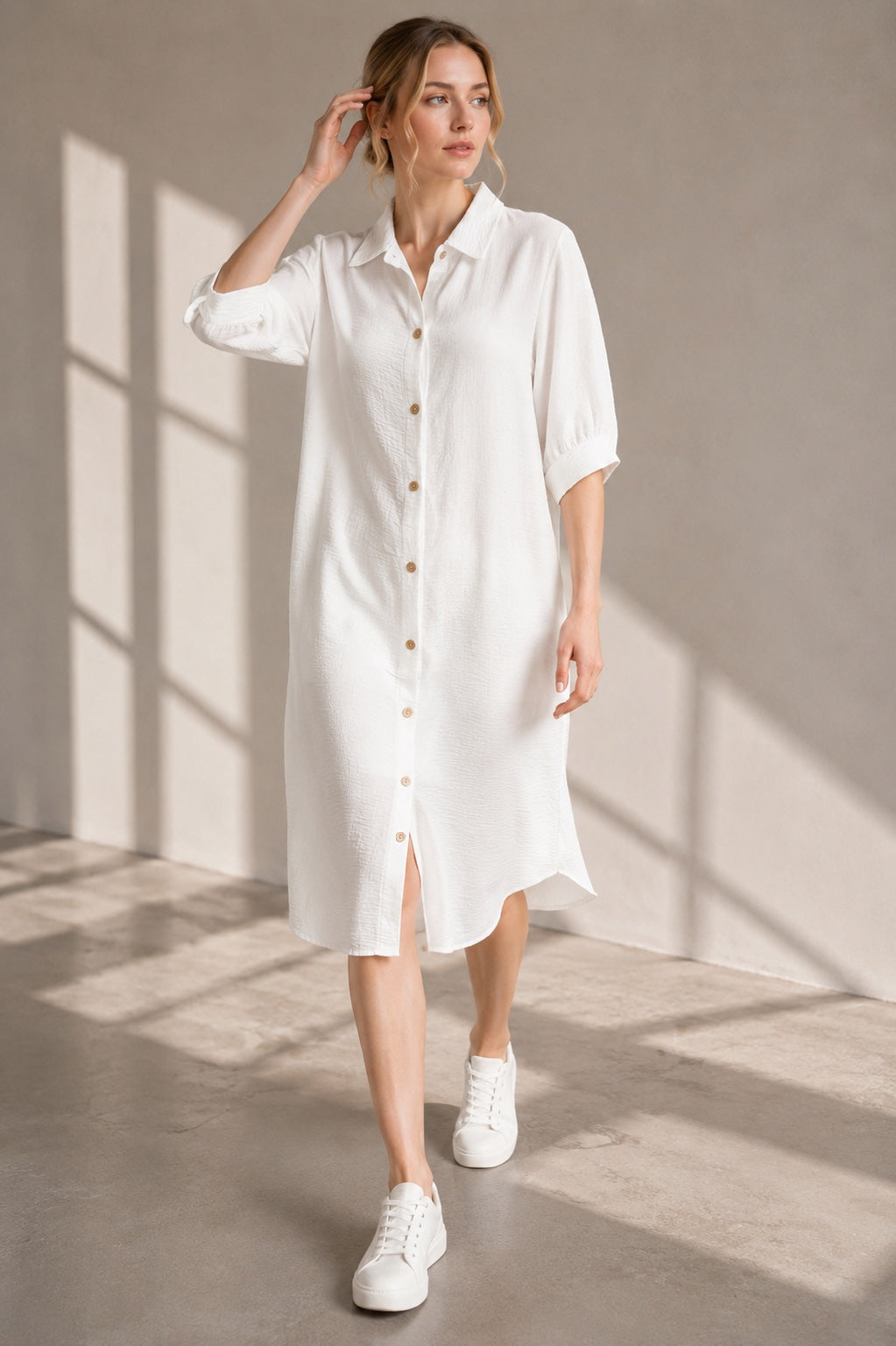 A397- Vestido Camisero