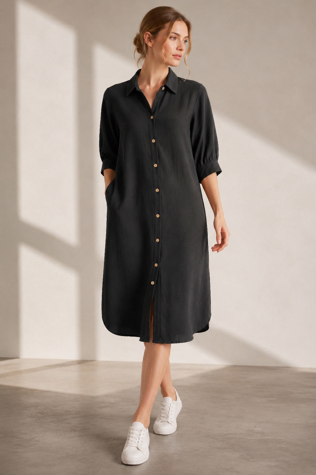 A397- Vestido Camisero