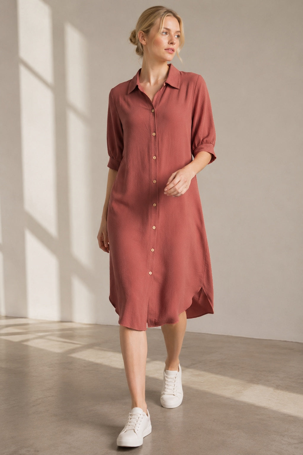 A397- Vestido Camisero