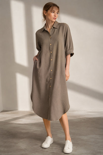 A397- Vestido Camisero