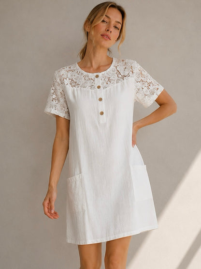 A325- Vestido Manga Corta