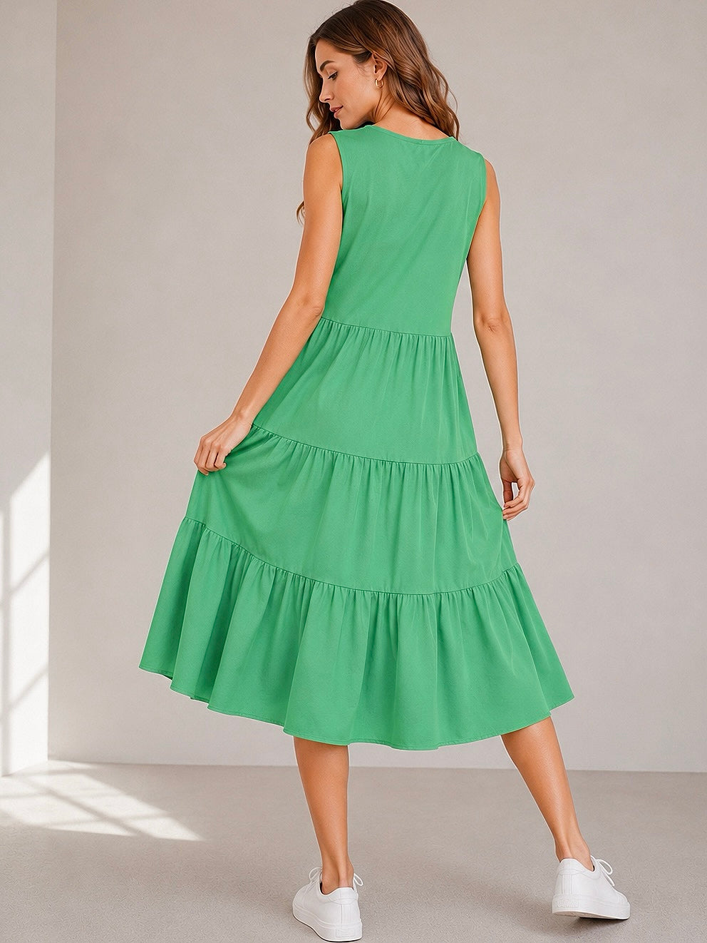 A262 - Vestido Cuello  V