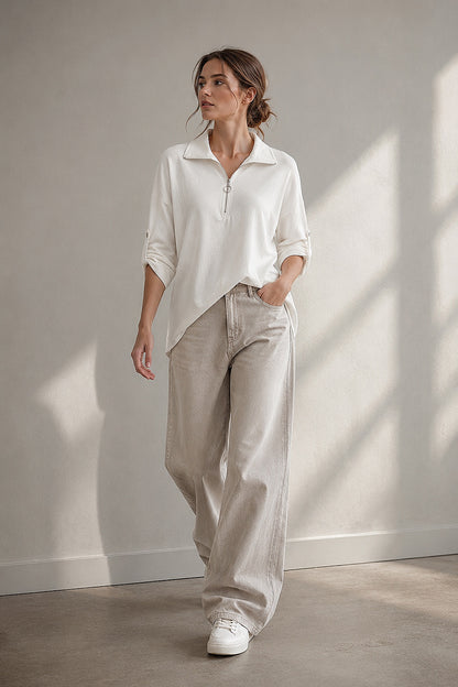 A197 - Blusa Medio con Cierre
