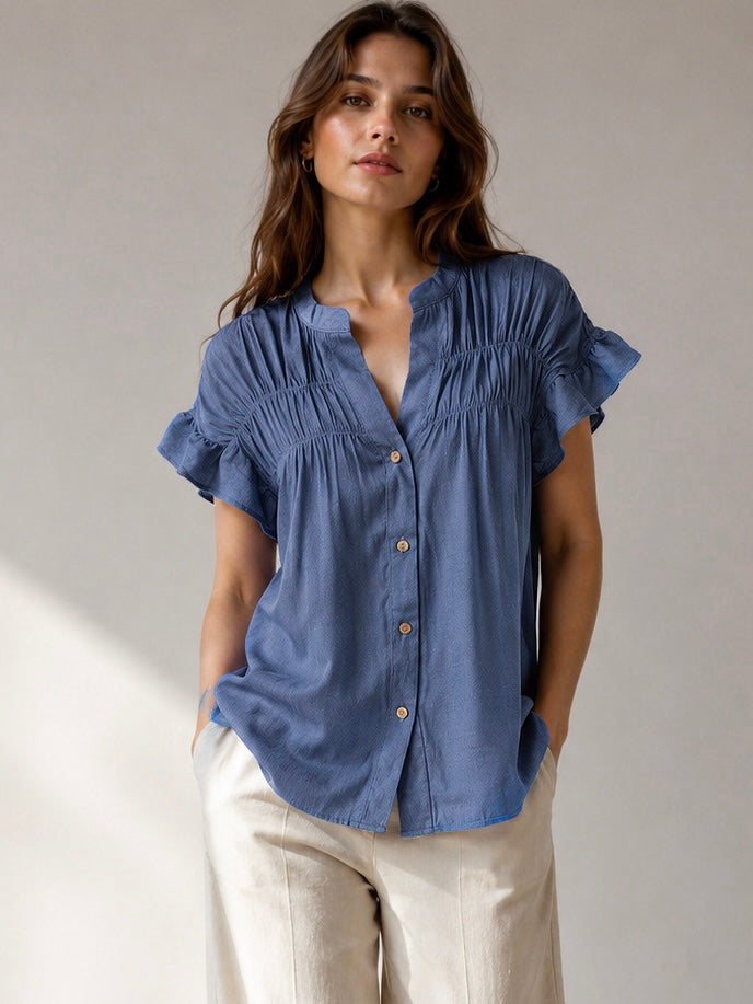 A330- Blusa de Manga Corta