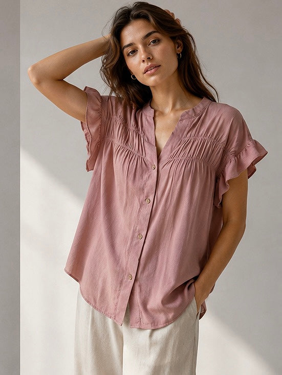 A330- Blusa de Manga Corta