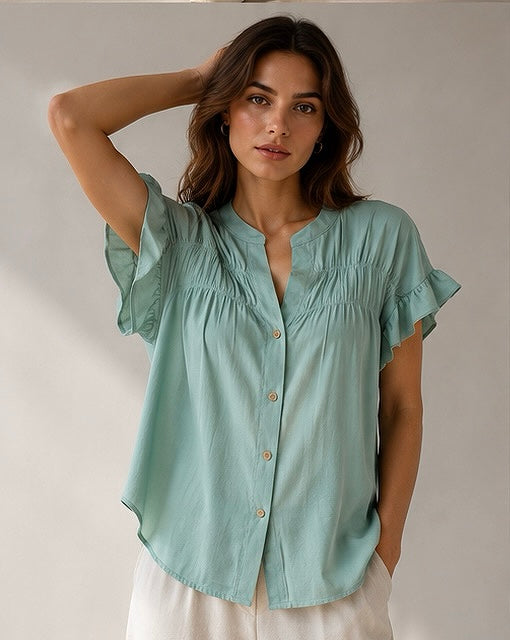 A330- Blusa de Manga Corta