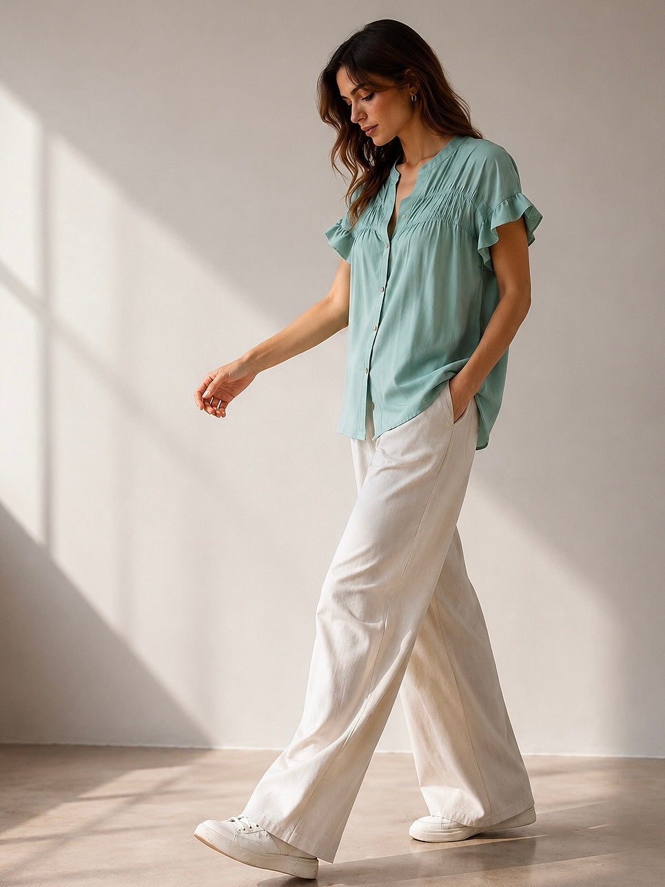 A330- Blusa de Manga Corta