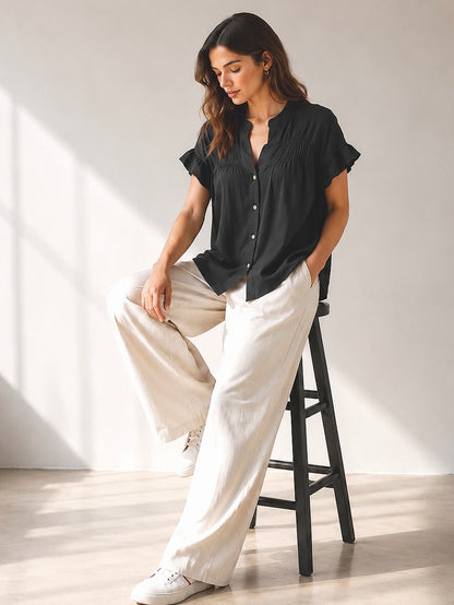 A330- Blusa de Manga Corta