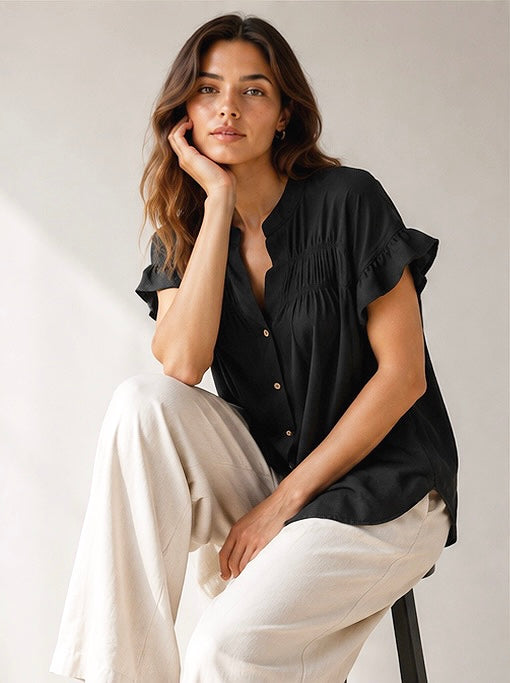 A330- Blusa de Manga Corta