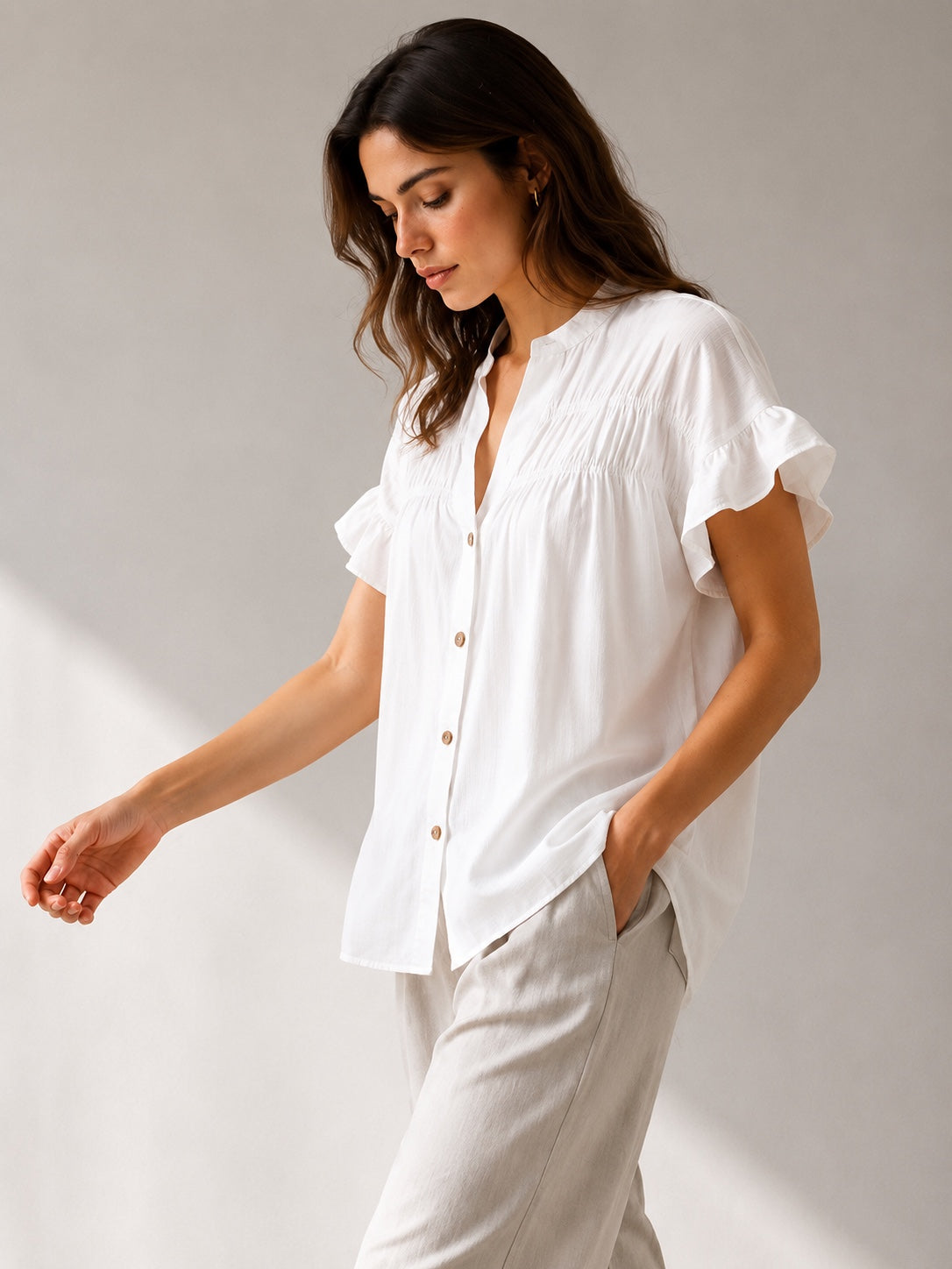 A330- Blusa de Manga Corta