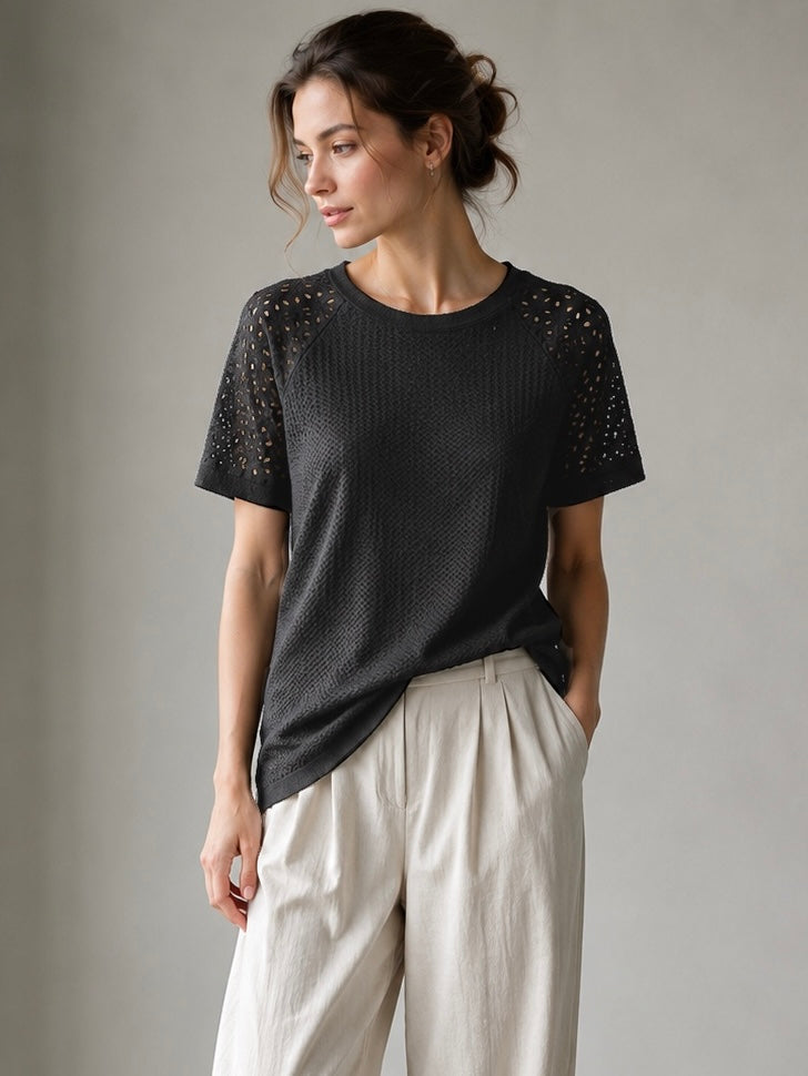 A225 - Polera Manga  Corta