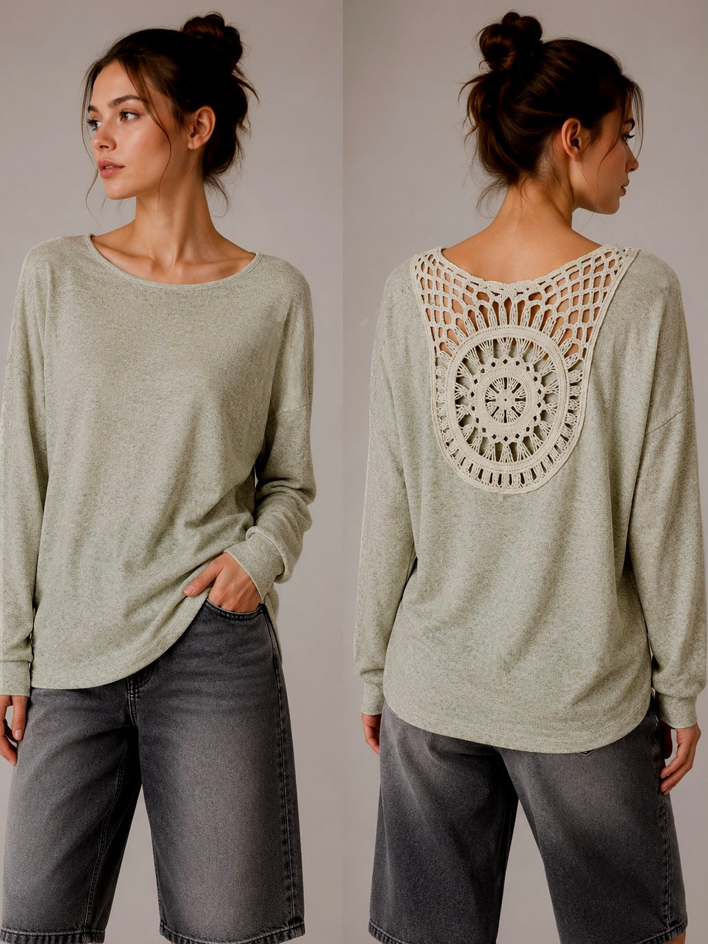 A303 - Polera Manga Murciélago