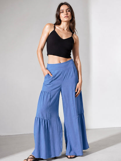 A218 - Palazzo Tipo Falda Pantalon