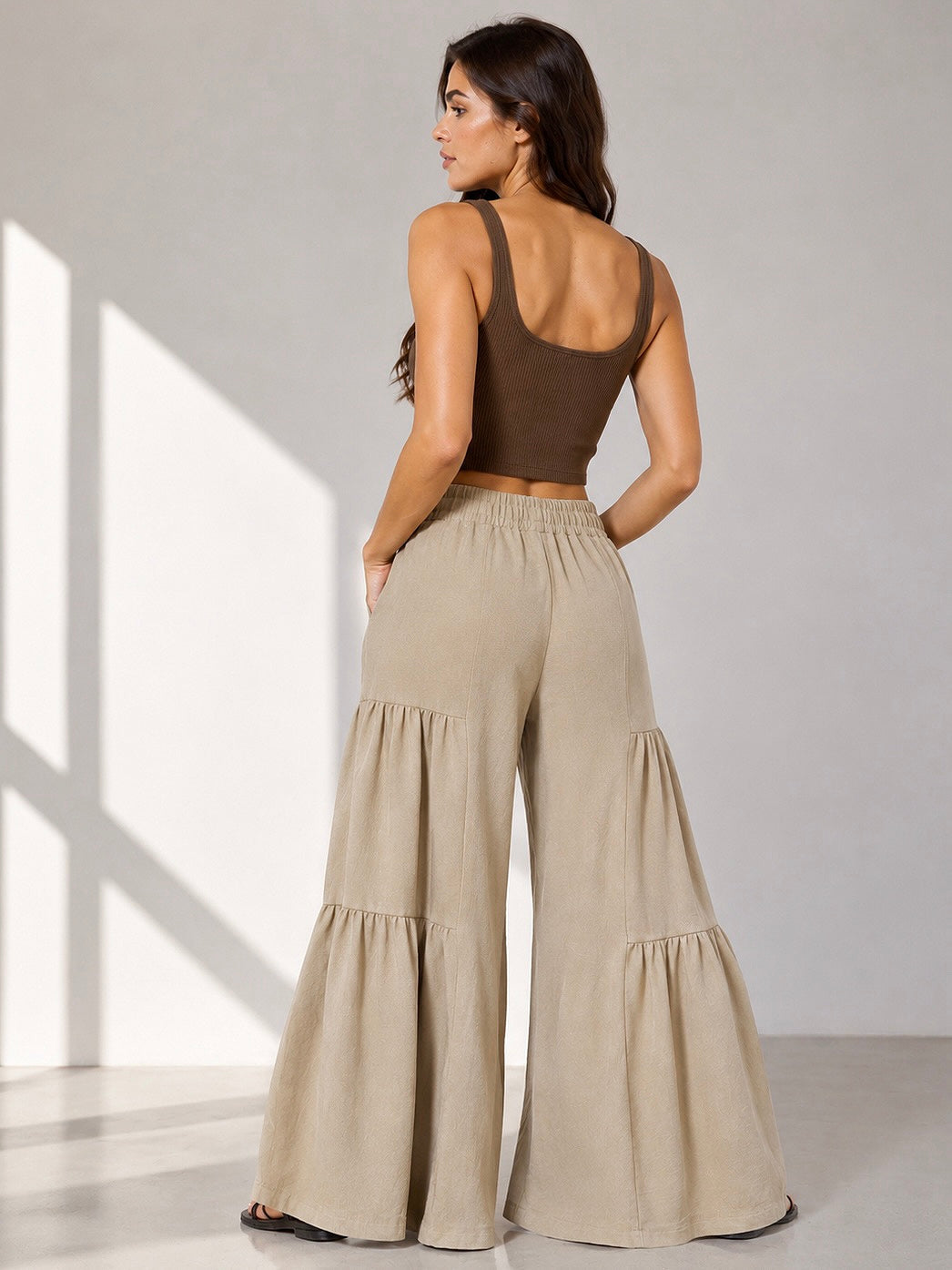 A218 - Palazzo Tipo Falda Pantalon