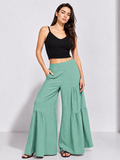 A218 - Palazzo Tipo Falda Pantalon