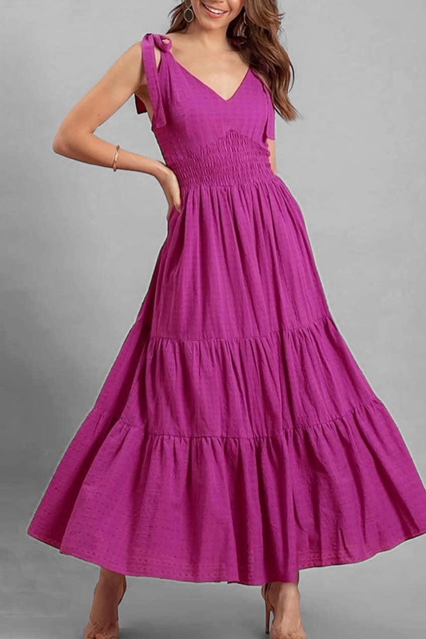 A122 - Vestido con Tirantes Ajustables