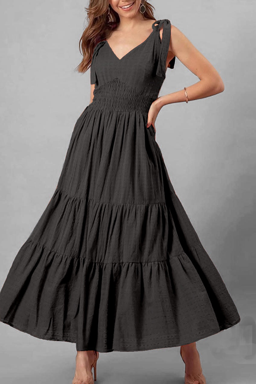 A122 - Vestido con Tirantes Ajustables