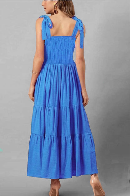 A122 - Vestido con Tirantes Ajustables