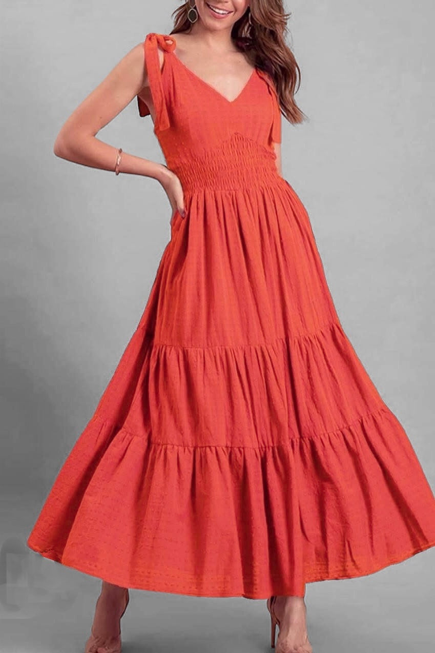 A122 - Vestido con Tirantes Ajustables