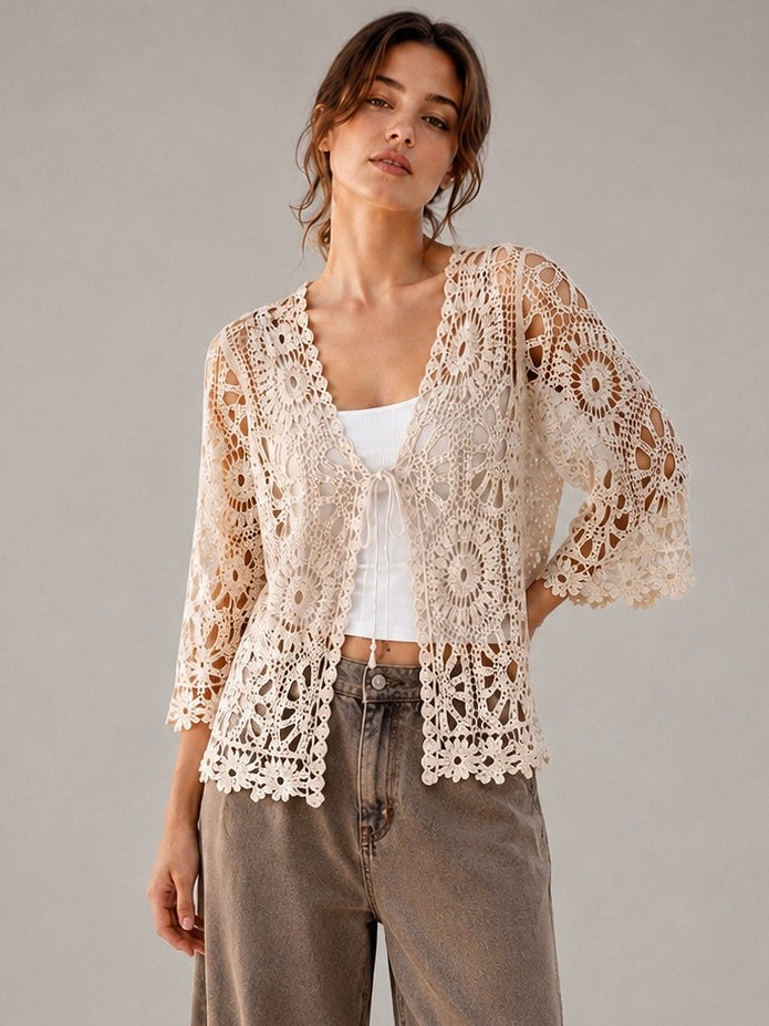 A337 - Tapado de Macrame