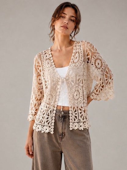 A337 - Tapado de Macrame