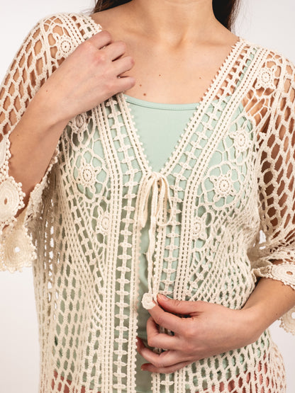 A336 - Tapado de Macramé