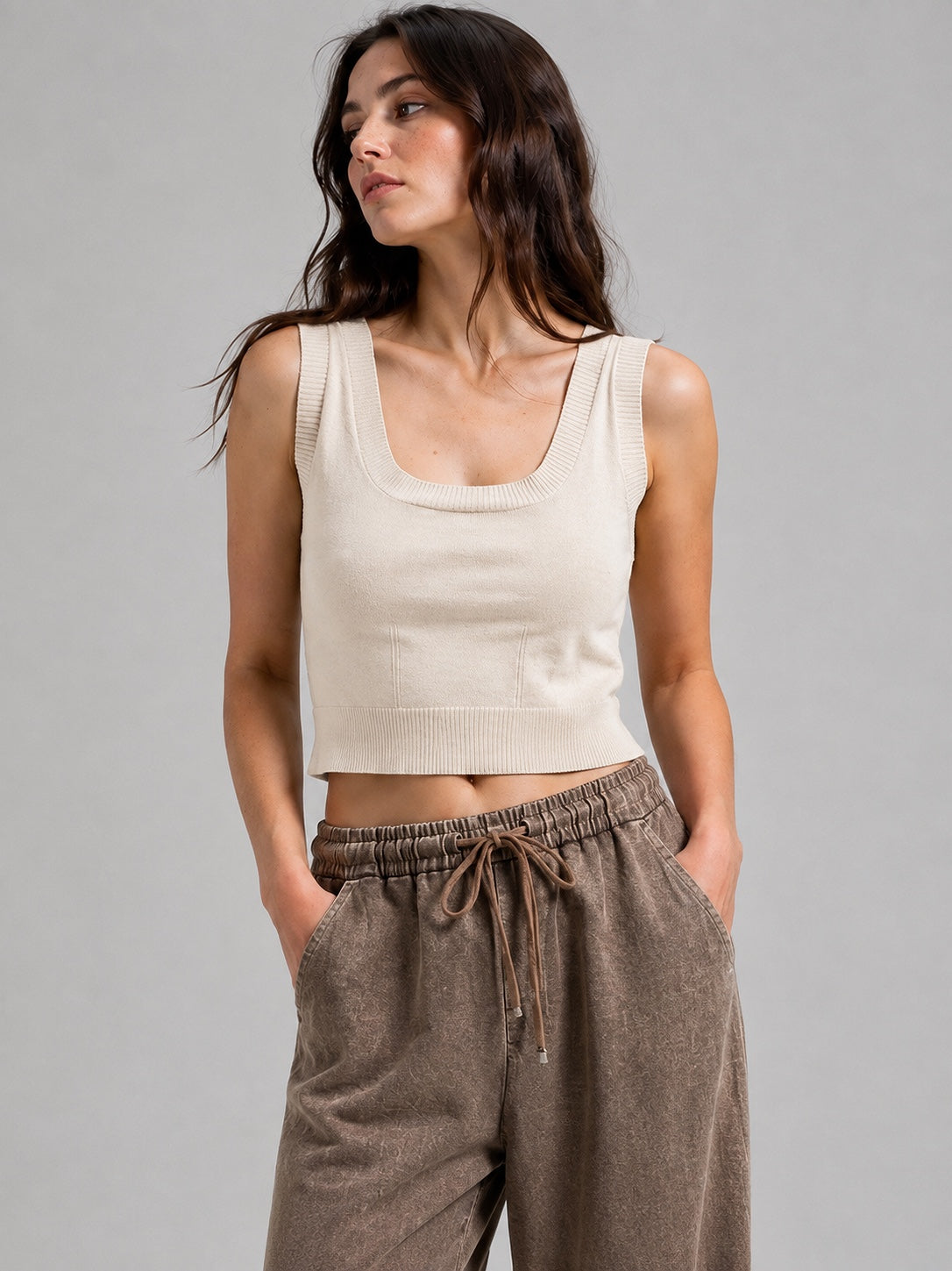 A91 - Polera Crop Tops