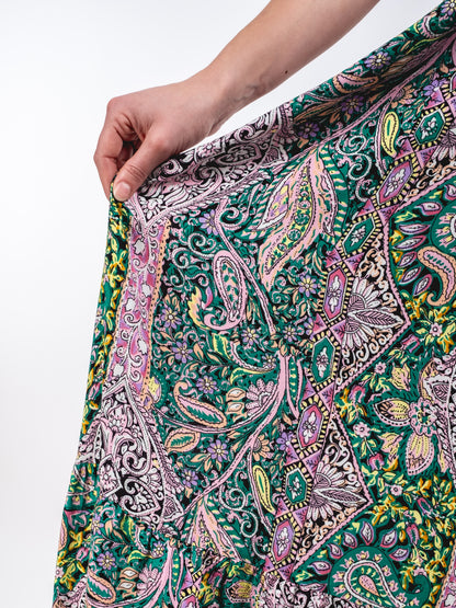 A231 - Vestido Diseño Indu Escote V