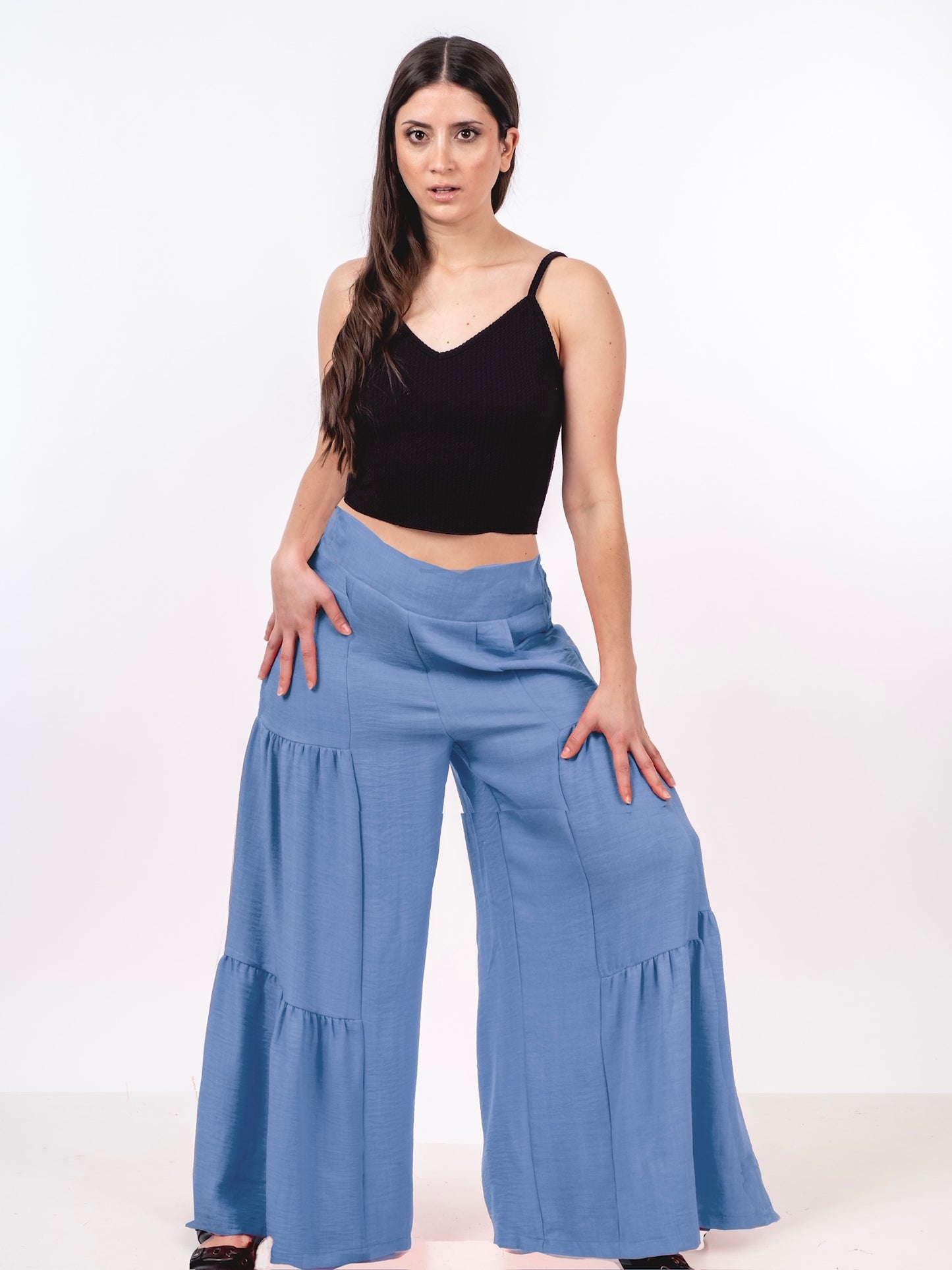 A218 - Palazzo Tipo Falda Pantalon