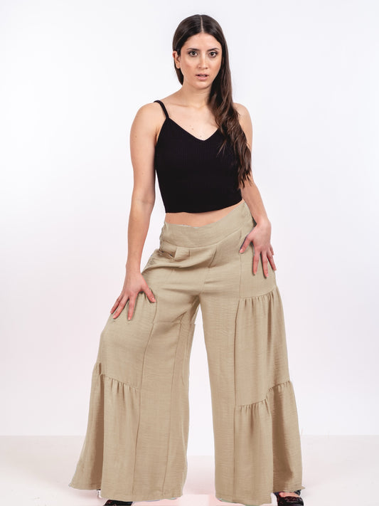 A218 - Palazzo Tipo Falda Pantalon
