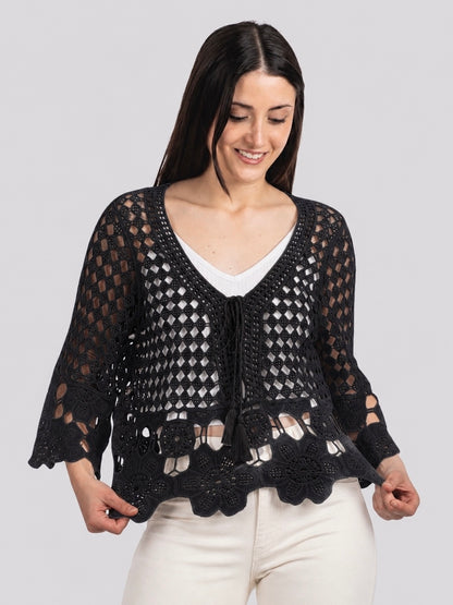 A354- Chaleco Crochet