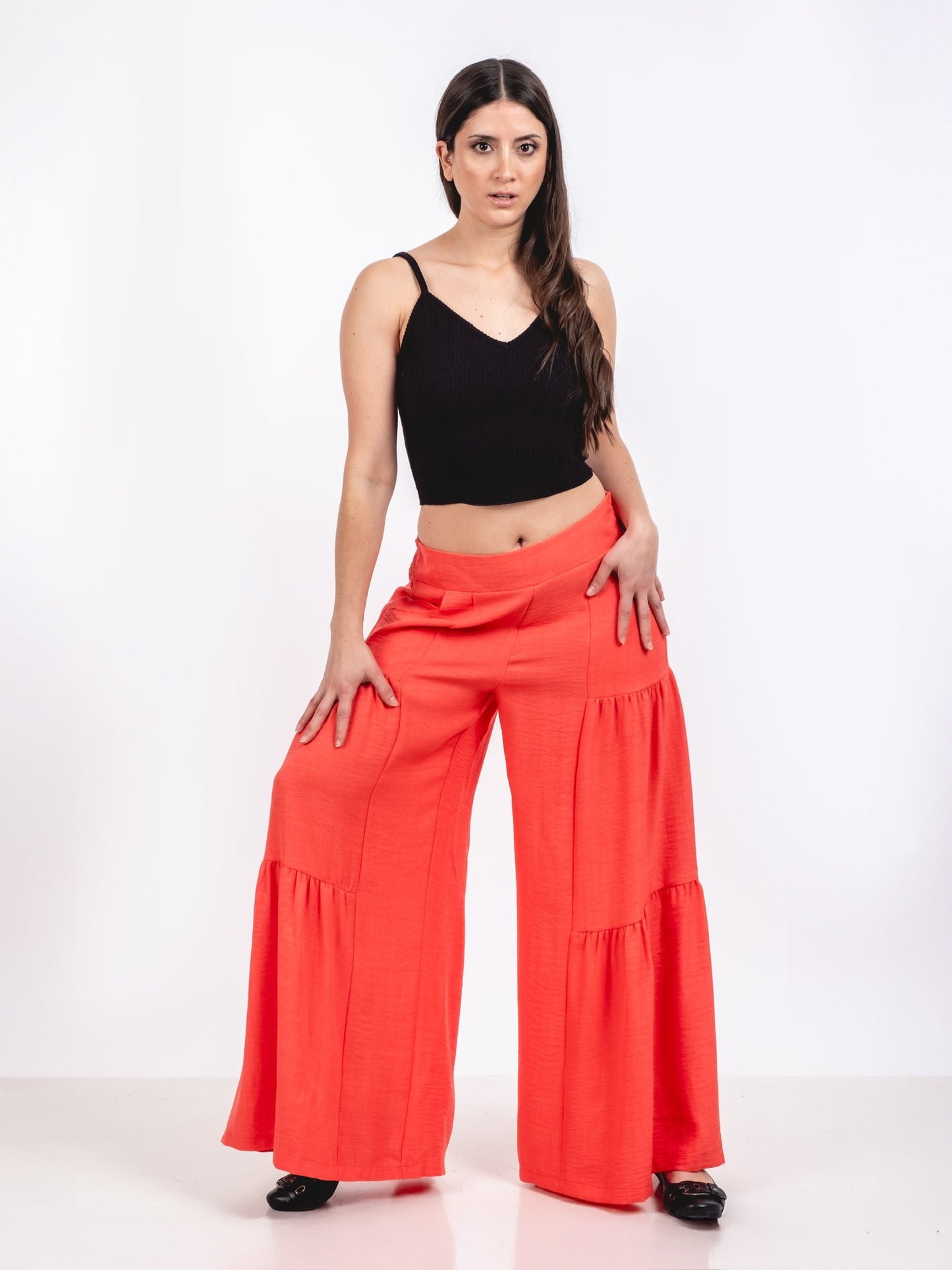 A218 - Palazzo Tipo Falda Pantalon