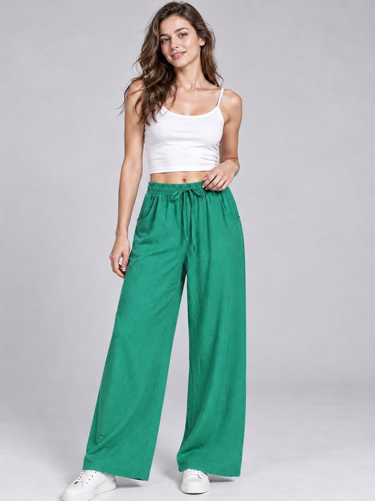 A453- Pantalón Palazzo Elastica