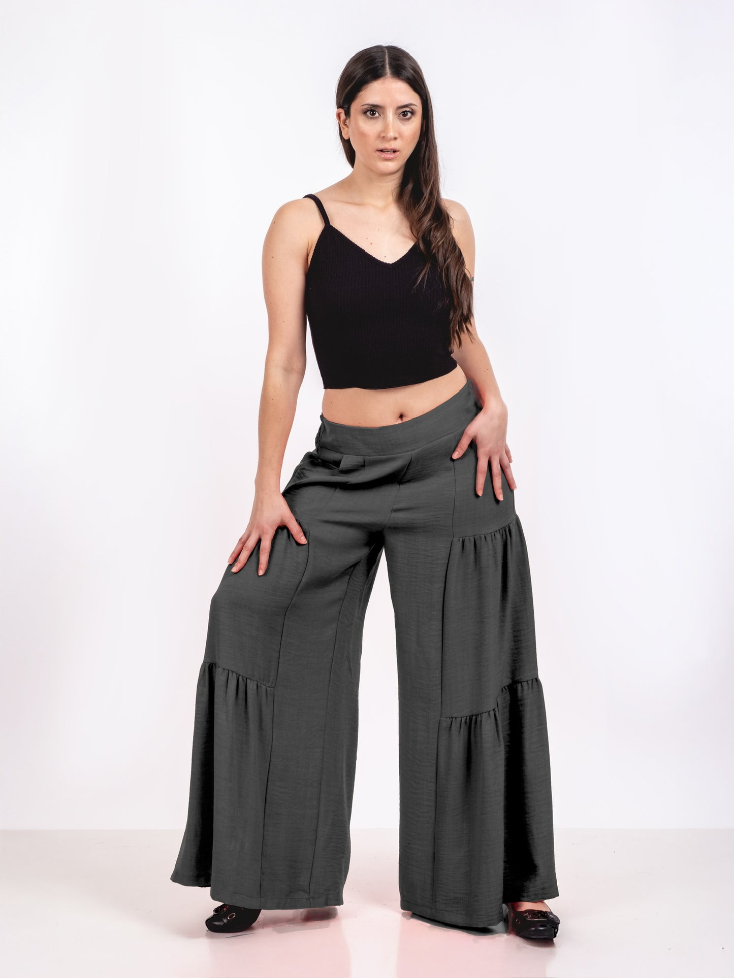 A218 - Palazzo Tipo Falda Pantalon