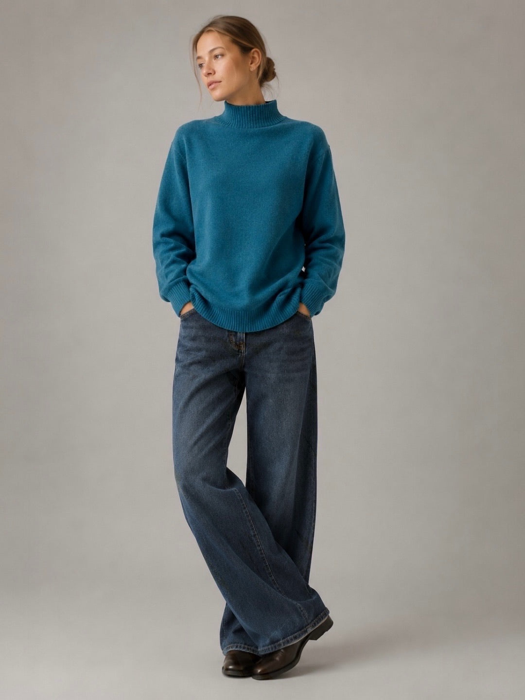 A374-  Sweater Bouclé